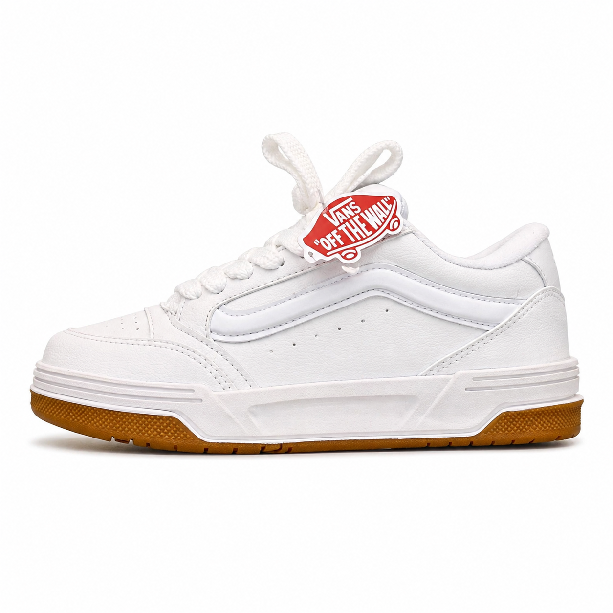 Tênis Vans Hylane Branco/Caramelo