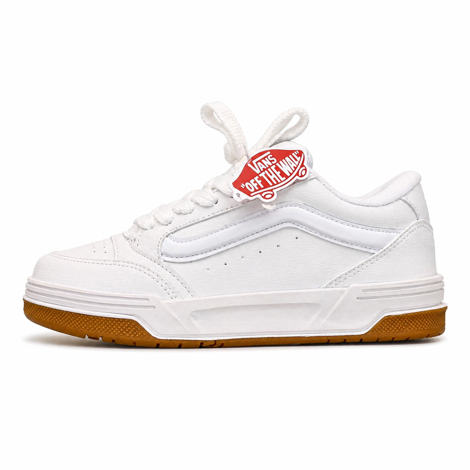 Tênis Vans Hylane Branco/Caramelo