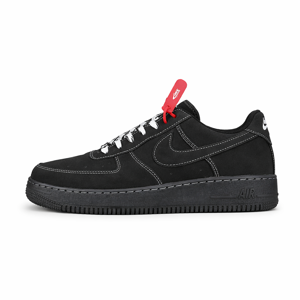 Tênis Air Force 1 -trevis preto