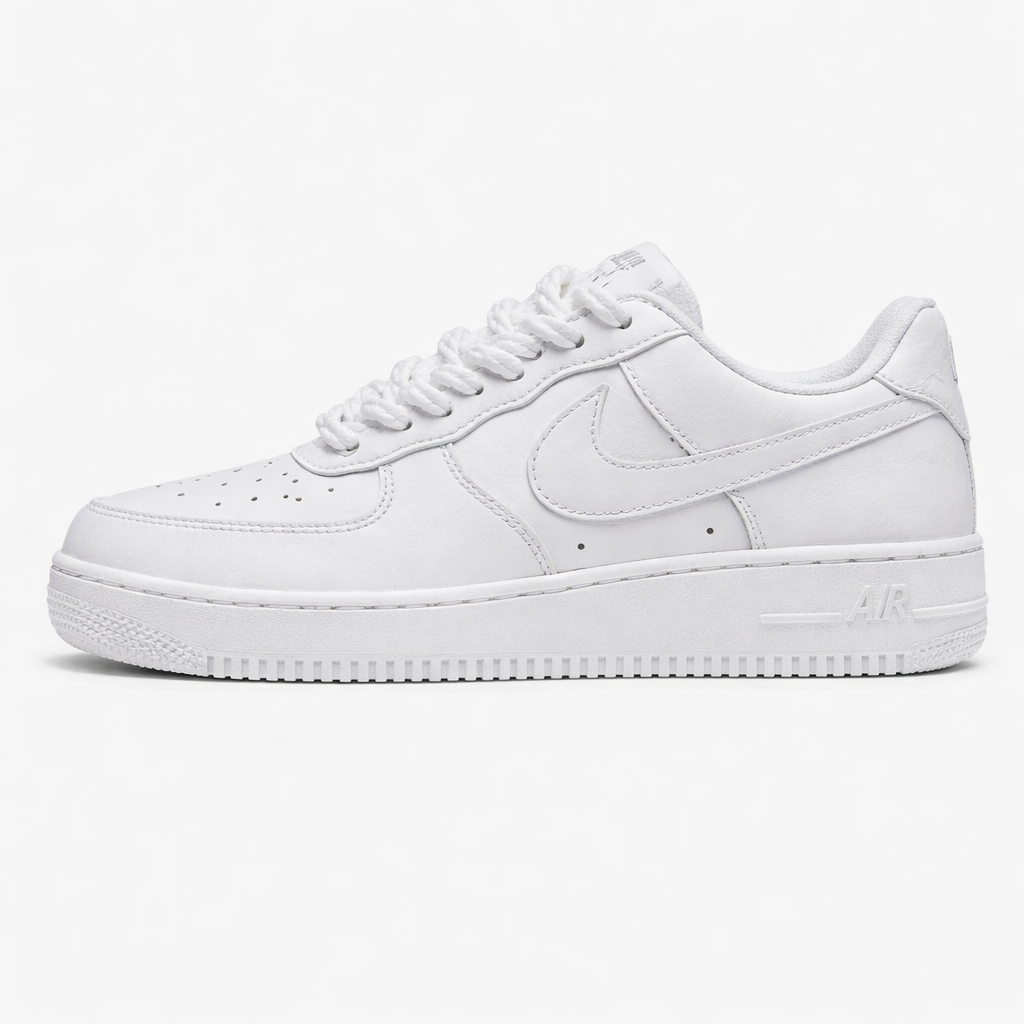 Tênis Air force- Branco corda