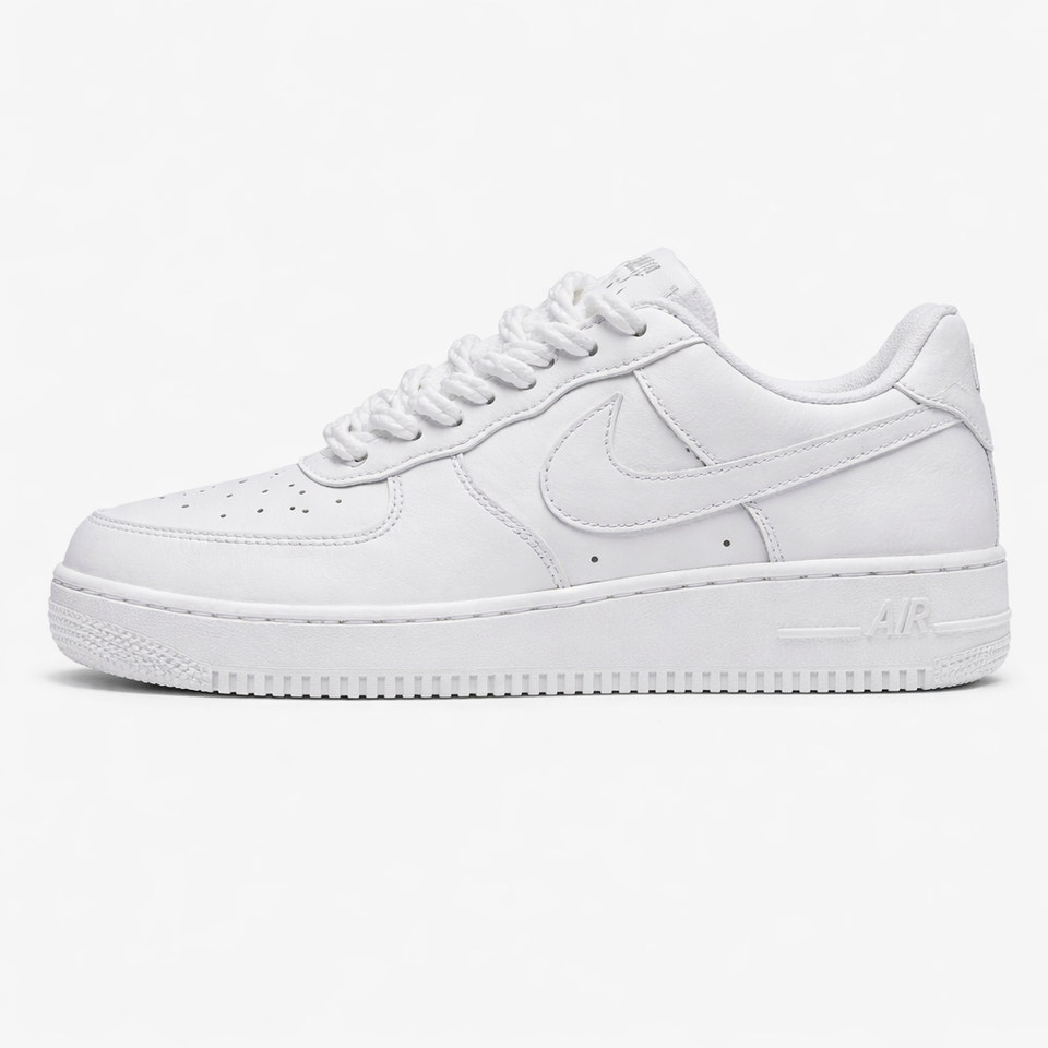 Tênis Air force- Branco corda