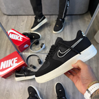 Tenis Air Force 1 - Preto Marfim