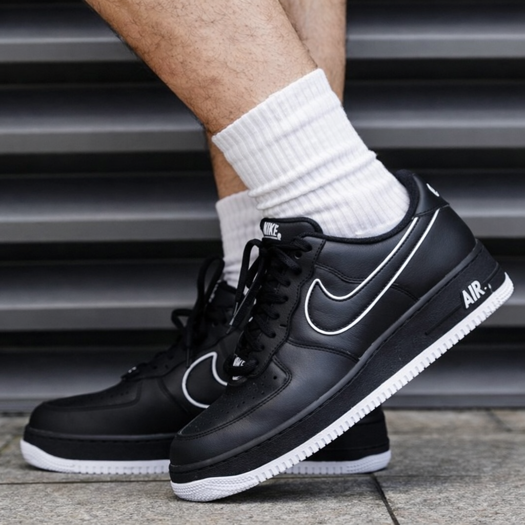 Tênis Air Force 1 - traçado