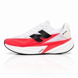 Tênis New Balance FuelCell Rebel V5 – Branco/Vermelho