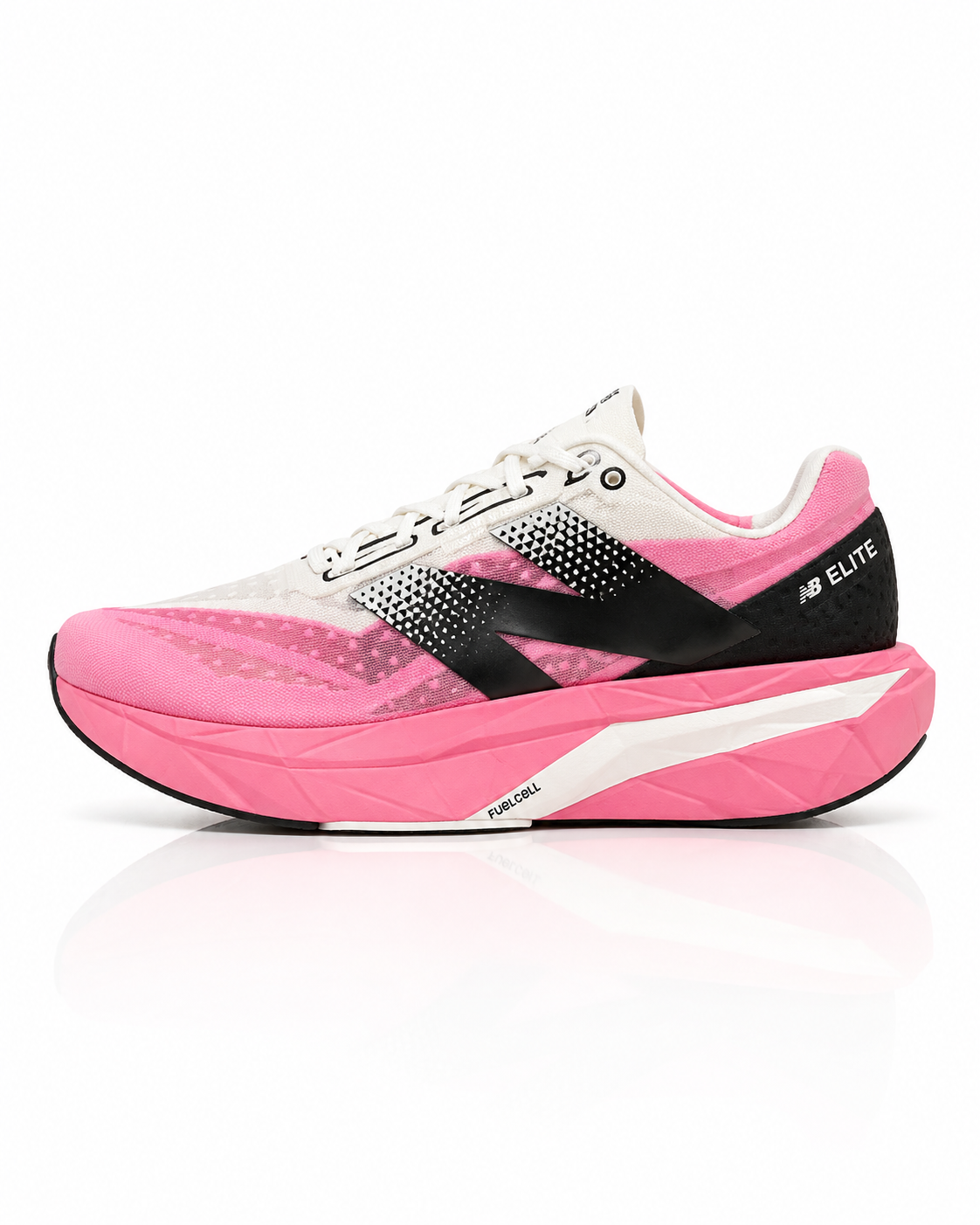 Tênis New Balance FuelCell Rebel V4 Rosa/Branco Premium