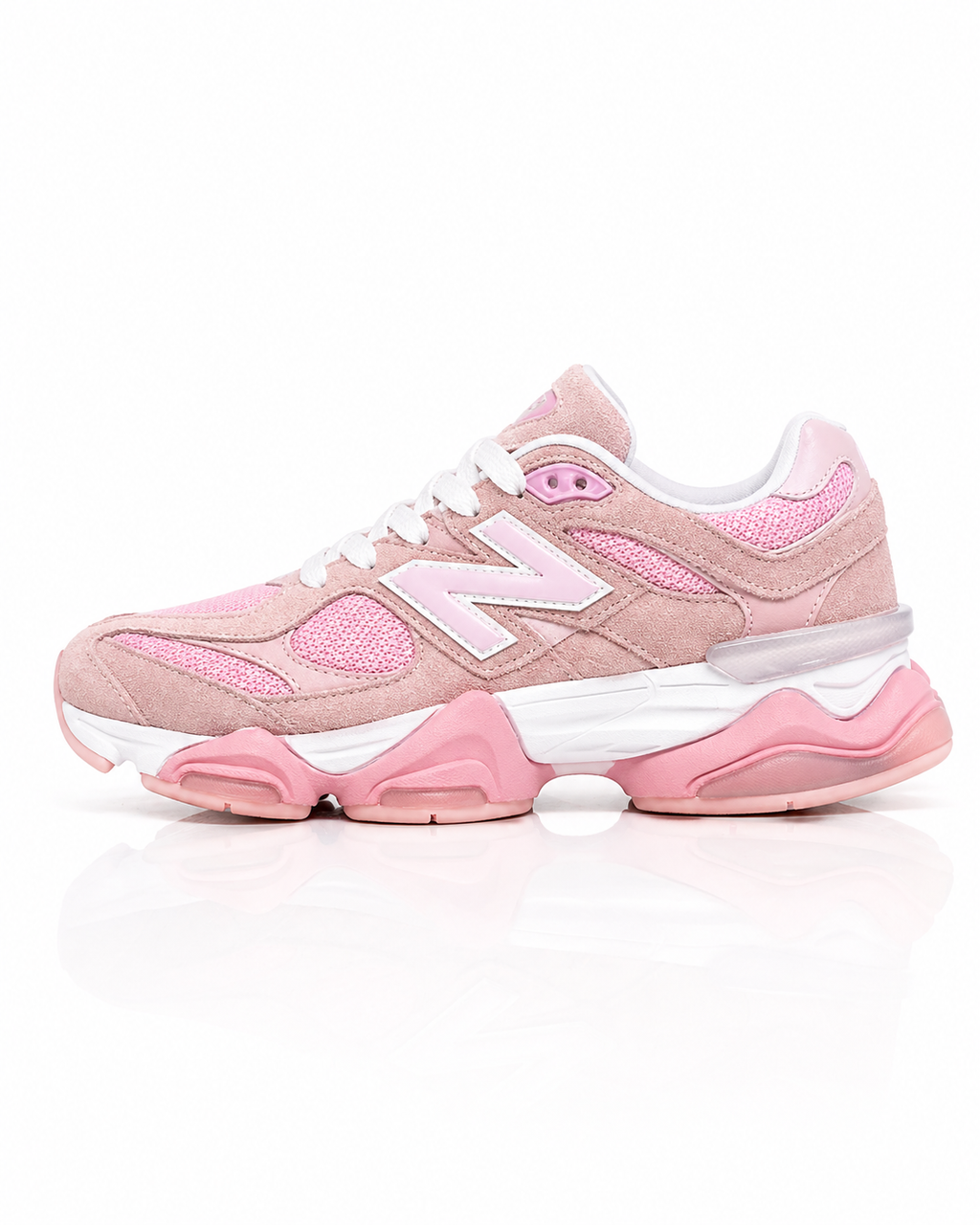 Tênis New Balance 9060 Couro Legítimo Chiclete