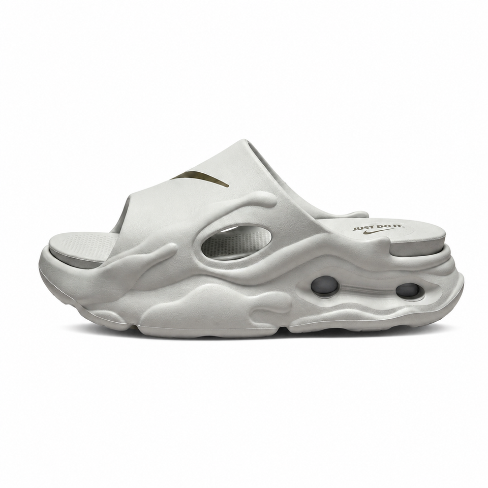 Chinelo Nike Slide Just Do It – Cinza Claro