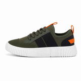 Tênis OSKLEN Verde Militar/Laranja
