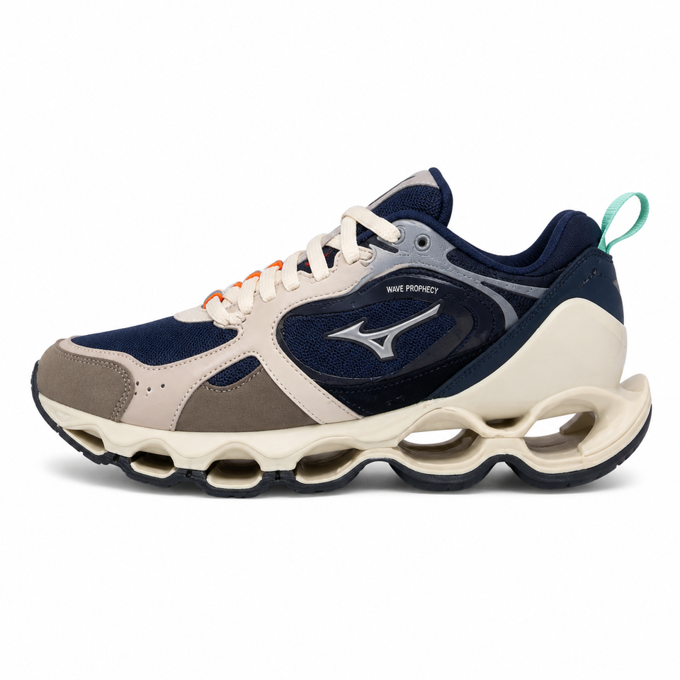 Mizuno Wave Beta 2 Creme/Marinho