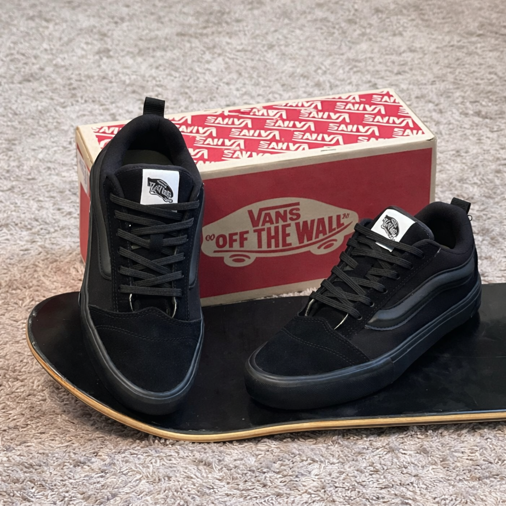 TÊNIS Vans KNU- preto/preto