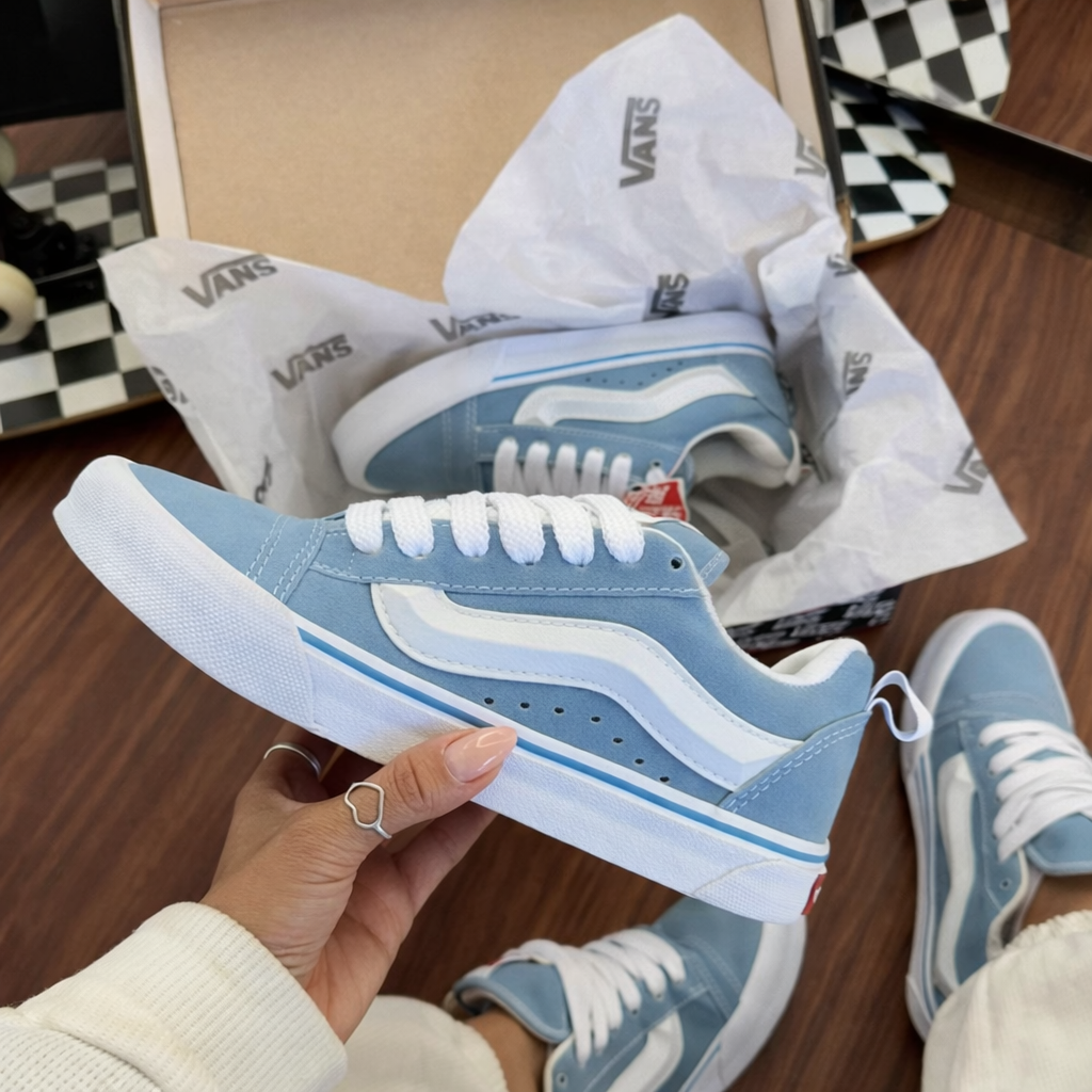 TÊNIS Vans KNU- azul bebe