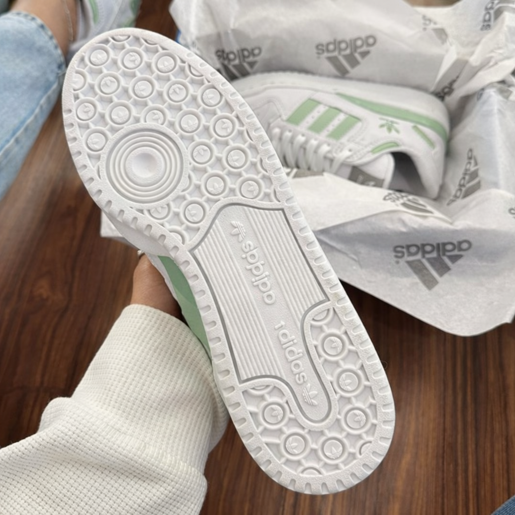 Tênis Forum Low - branco/menta