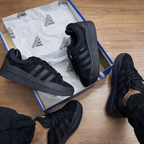 Tênis Adidas Campus bad bunny - preto/preto