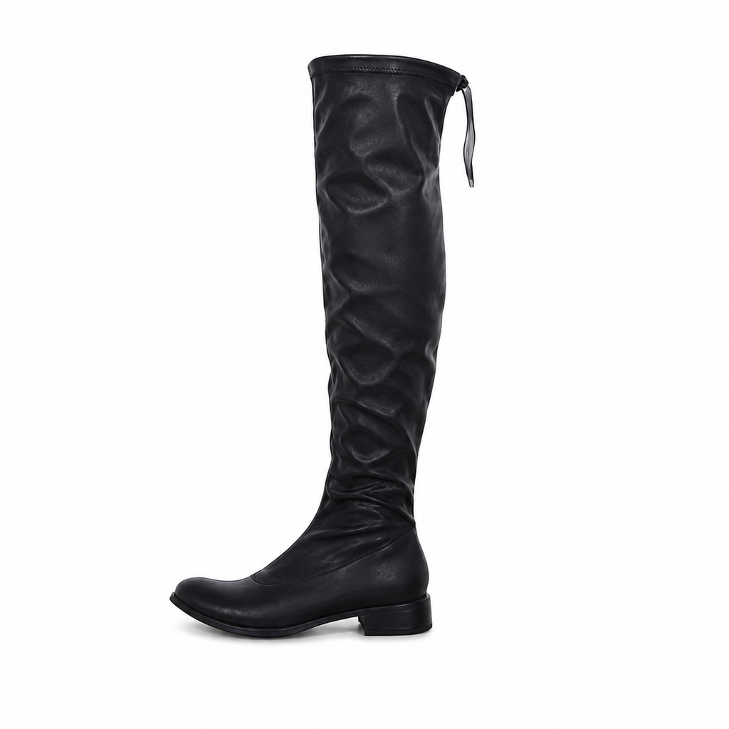Bota Over-The-Knee Linha Luxo – Preto