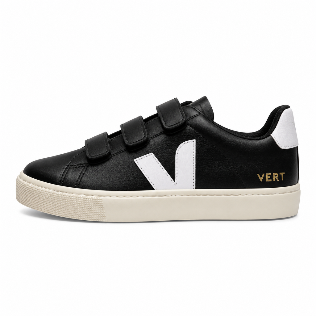 Velcro Preto / Branco