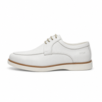 Sapato Oxford Hugo Boss Branco Gelo (Couro Legítimo )Masculino Premium Social