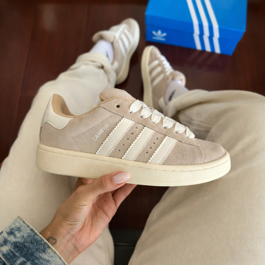 Tênis Adidas Campus - Bege