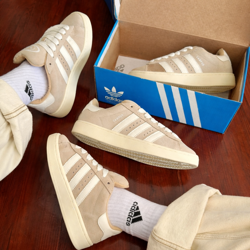 Tênis Adidas Campus - Bege