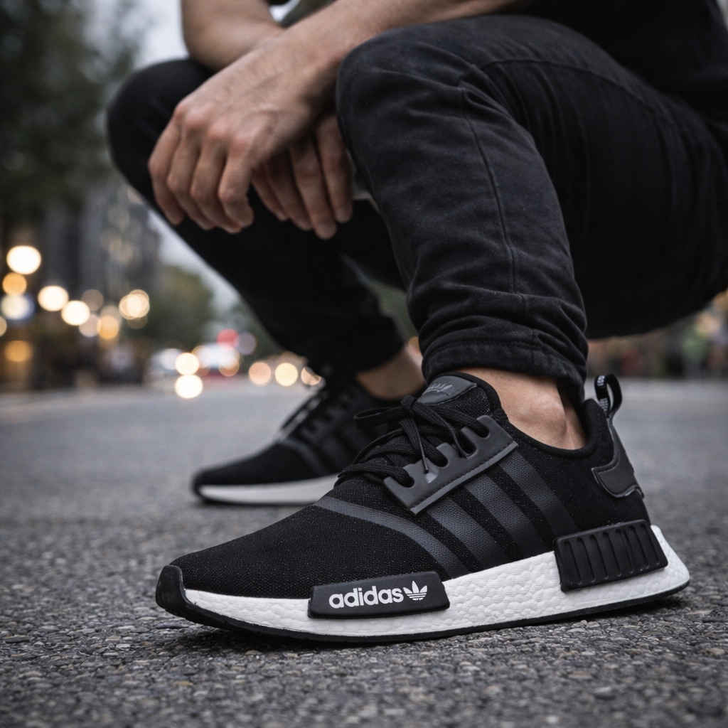 Tênis NMD R1 - Preto/Branco