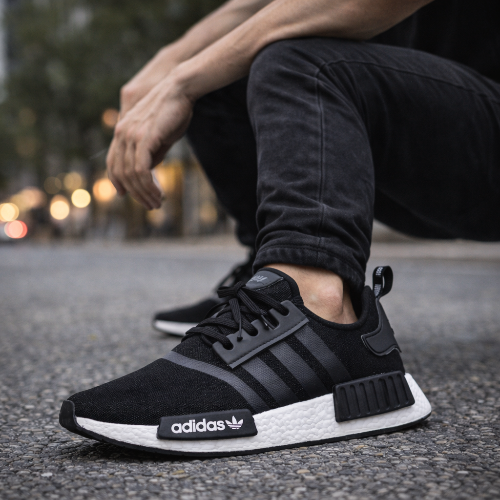 Tênis NMD R1 - Preto/Branco