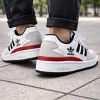 Tênis Forum Low 84 ADV - Cinza/Vermelho