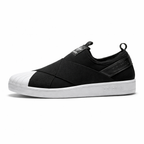 Tênis Superstar Slip-On - Preto/Branco