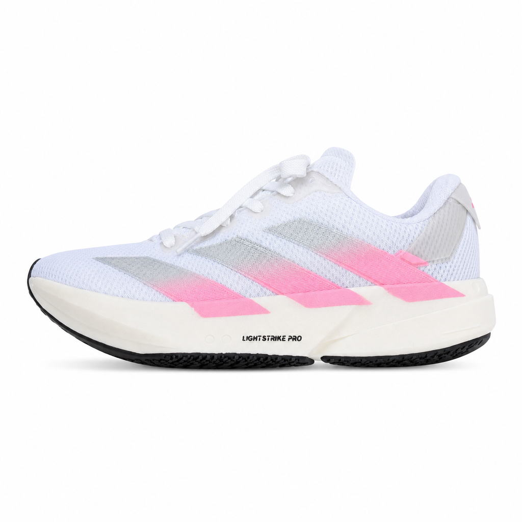 Tênis Adidas Adizero Adios Pro 4 – Branco/Rosa
