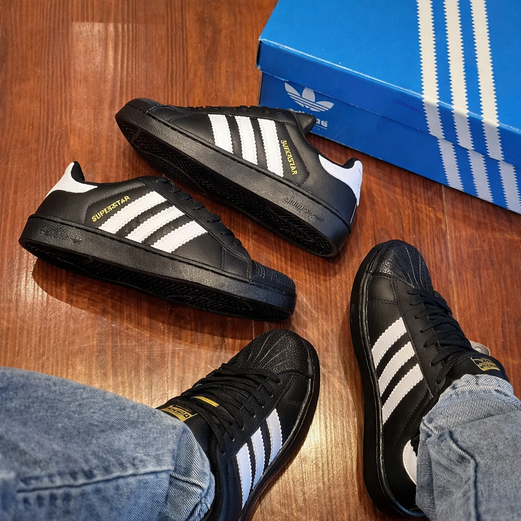 Tênis Superstar Clássico - Preto