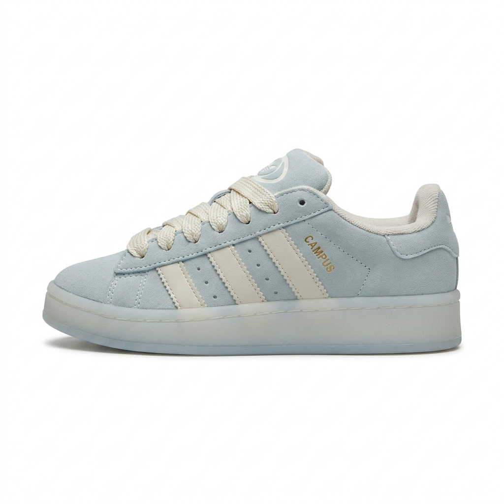 Adidas Campus – Azul Bebê Glass  Linha Luxo