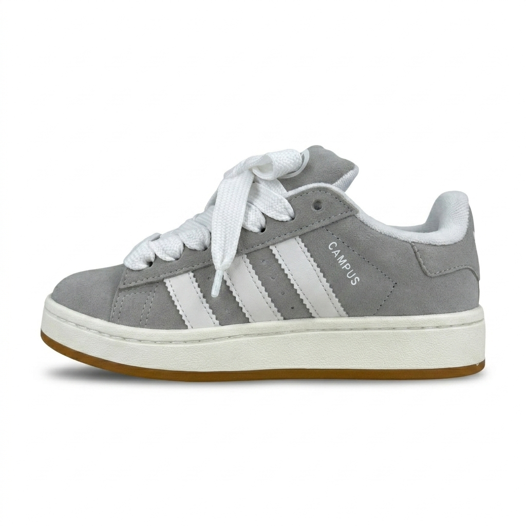 Adidas Campus – Cinza / Branco