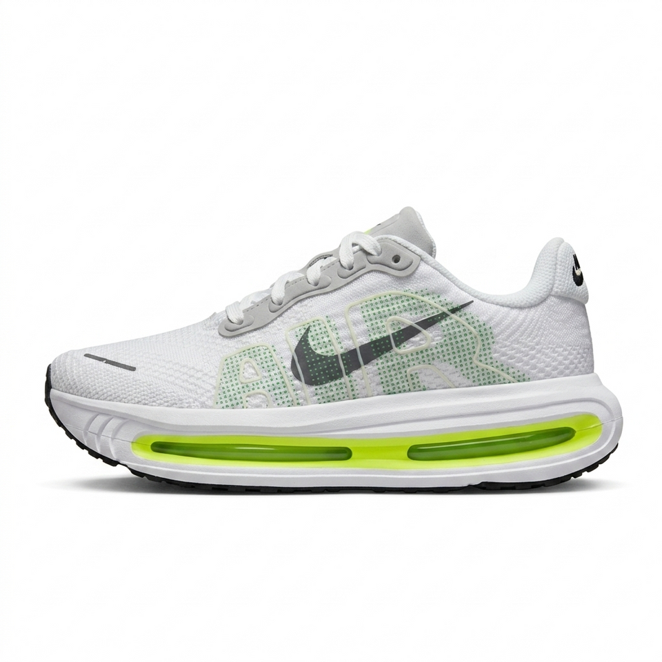 Tênis Nike Air Vomero Premium Branco/Verde Flúor