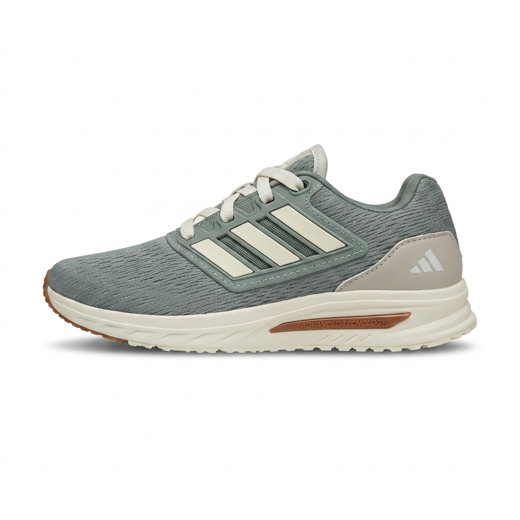 Tênis Adidas A-Boost Cinza/Verde Claro