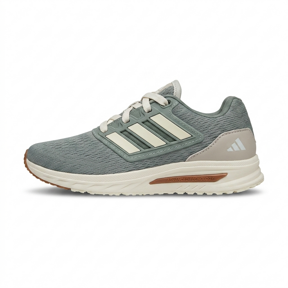 Tênis Adidas A-Boost Cinza/Verde Claro