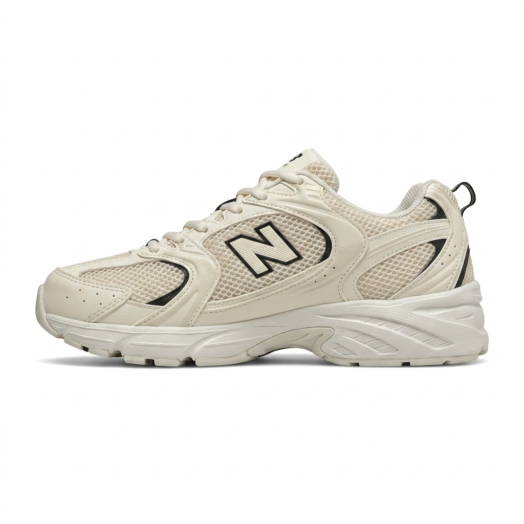 Tênis New Balance 530 Turbo – Bege/Preto