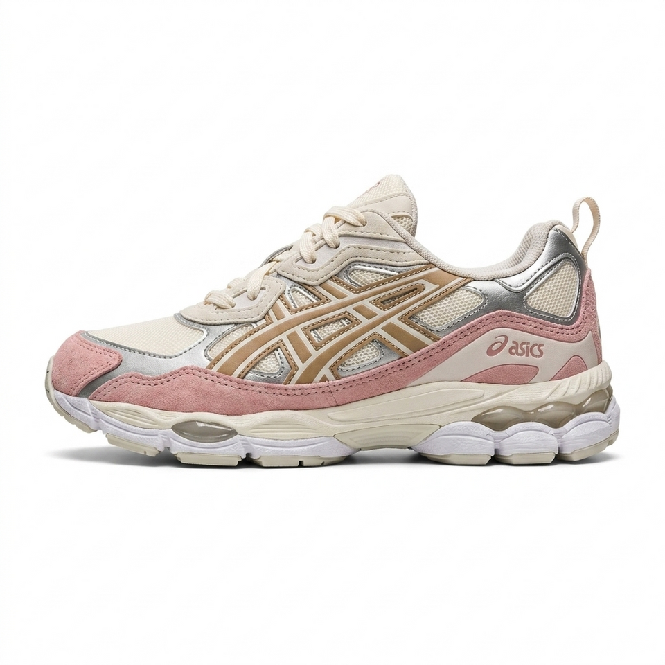 Tênis Asics Gel-NYC Off/Rose Premium