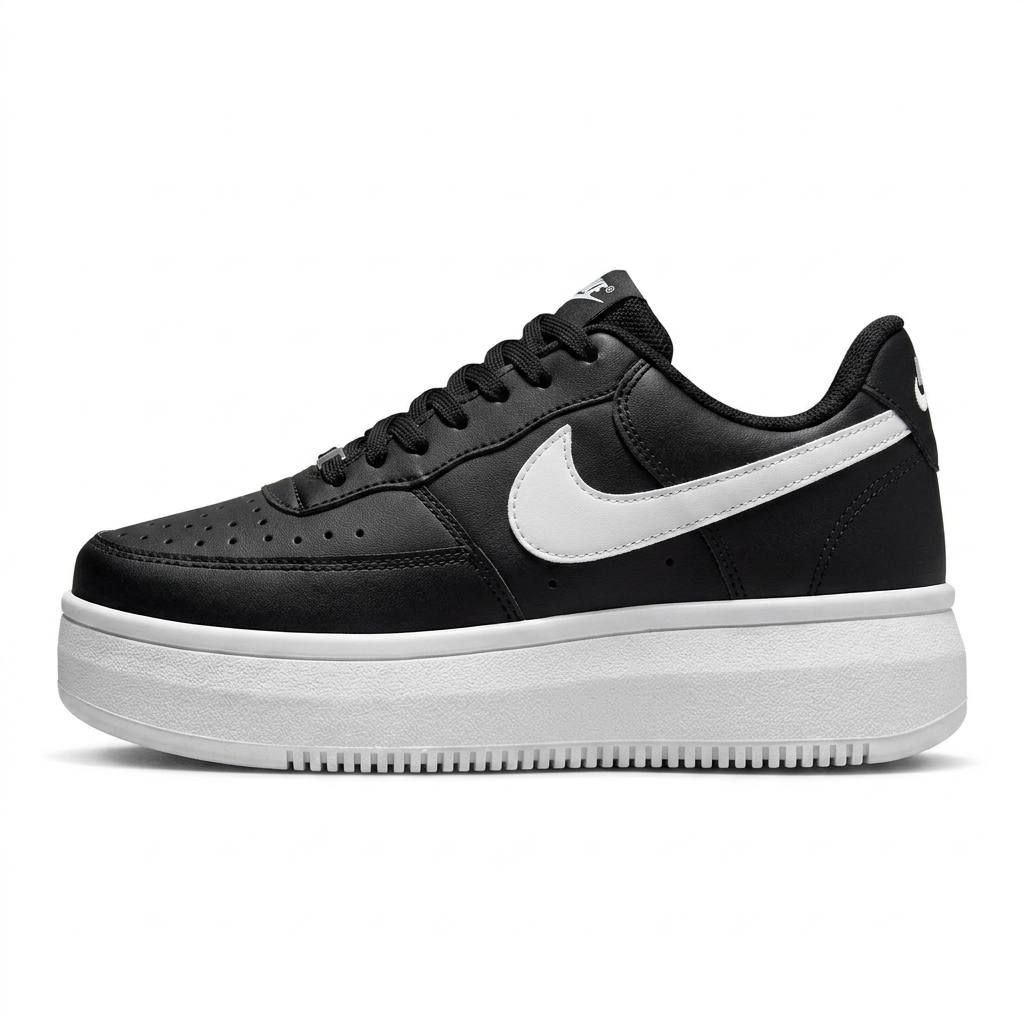 Tênis Nike Air Force 1 Sage Low Preto/Branco