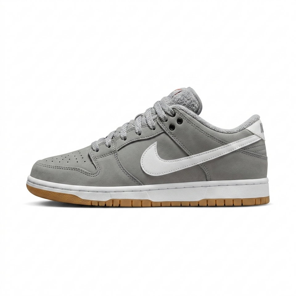 Tênis SB Dunk Grey Gum 🩶🤍🟤 – Linha Prime