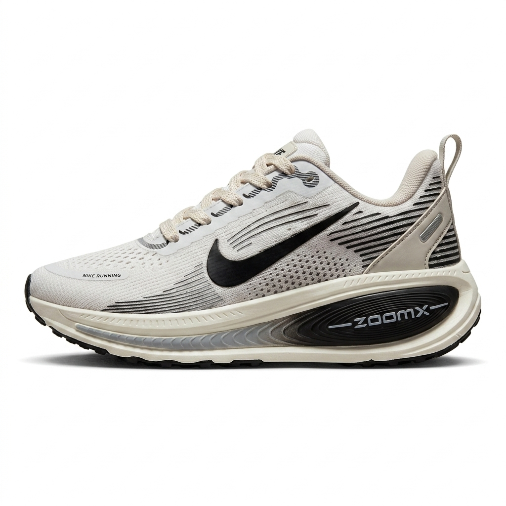 Tênis Nike ZoomX Vomero 18 – Bege/Preto