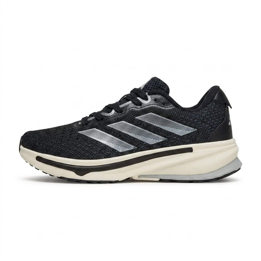 Adidas Supernova Knit Preto/Prata