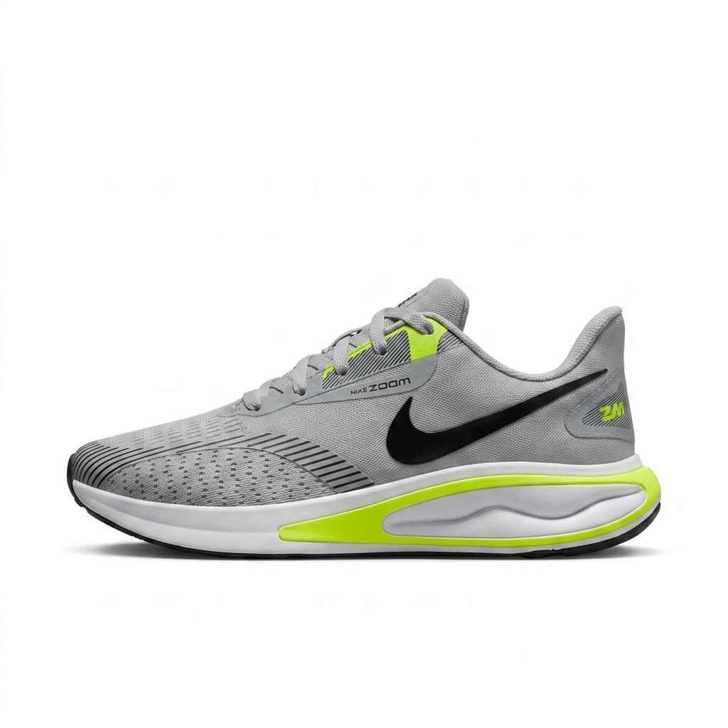 Tênis Nike Air Zoom – Cinza/Verde Limão