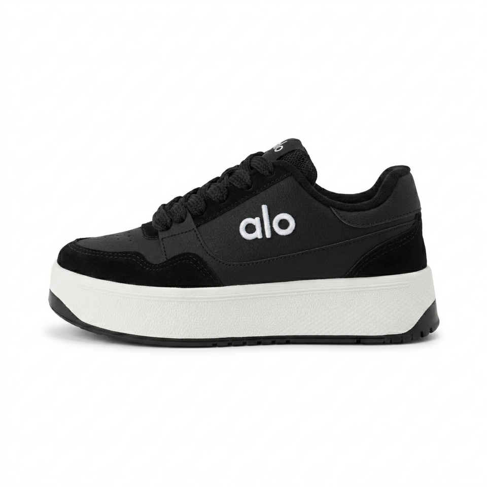 Tênis Alo Plataforma Preto/Preto (Primeira Linha)