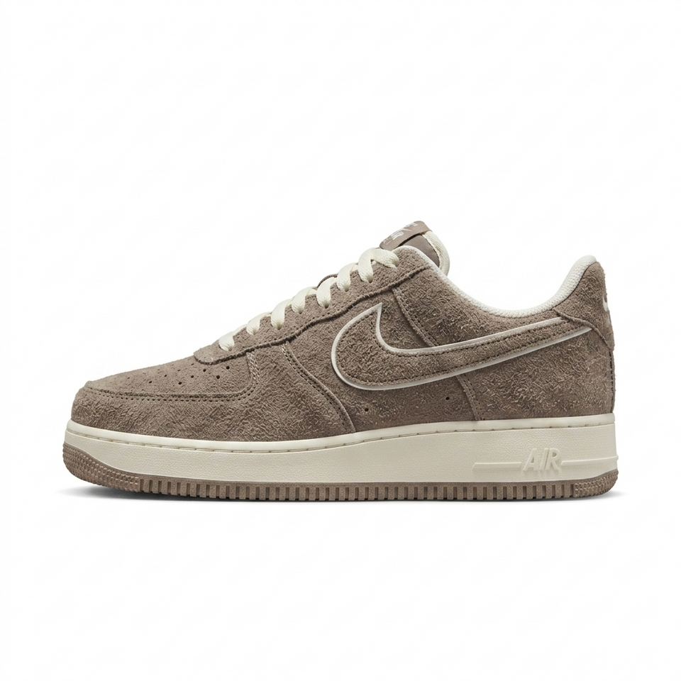 Nike Air Force Nobuk – Antílope / Off White  Linha Prime
