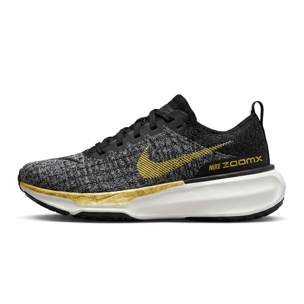 Tênis Nike Zoom X3 Cinza/Preto/Amarelo– Primeira Linha