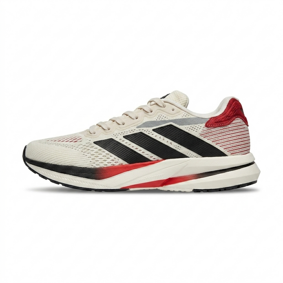 Tênis Adidas Duramo Speed – Branco/Preto/Vermelho