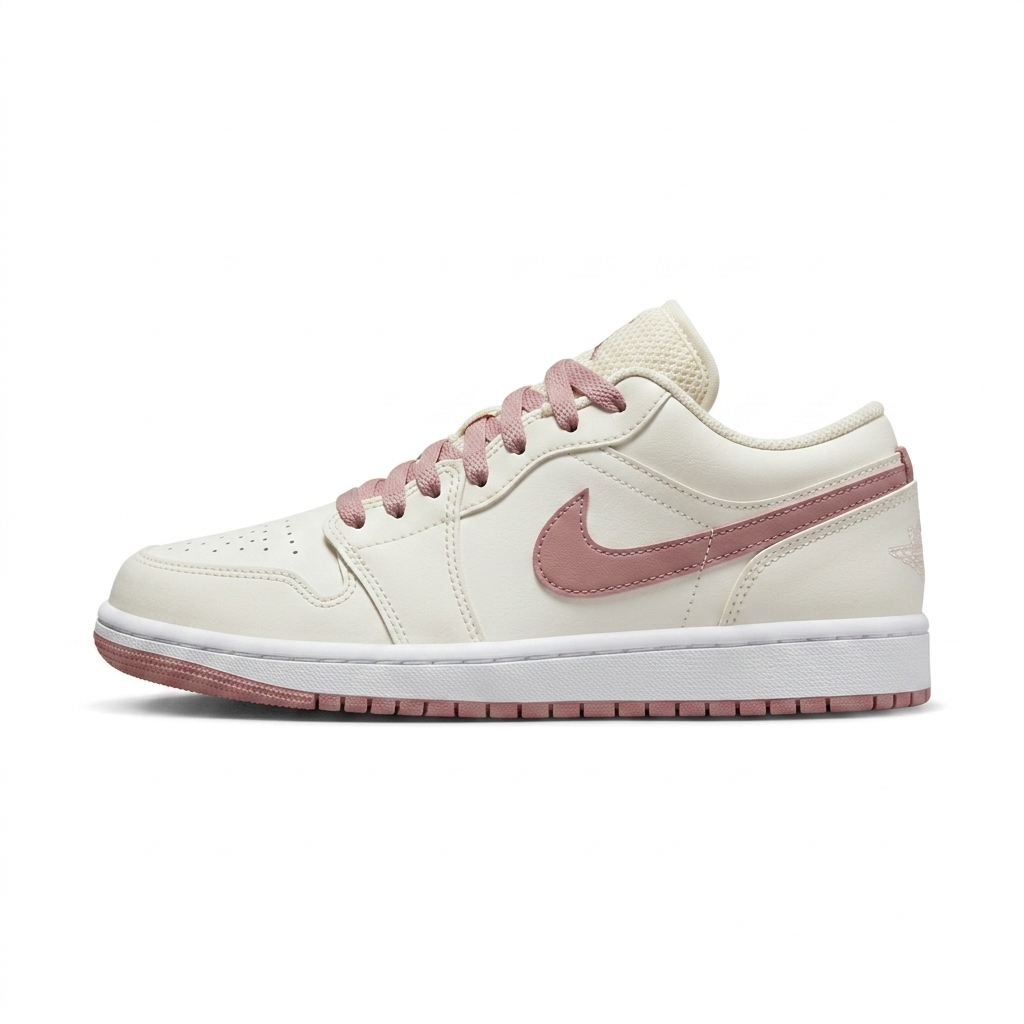 Tênis Jordan 23 Linha Luxo Marfim/Rose