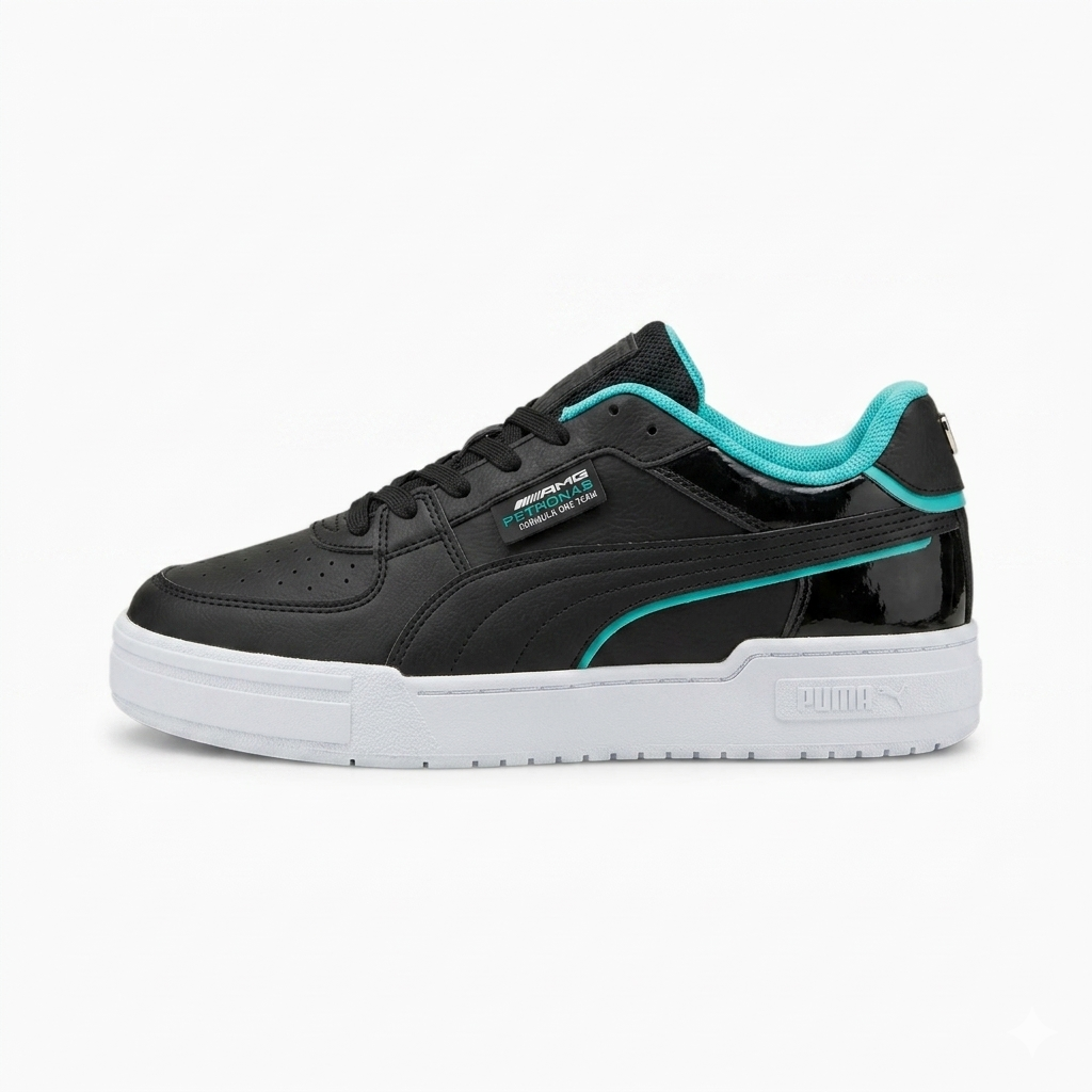 Tênis Puma Mercedes 2.0 – Preto/Verde Água