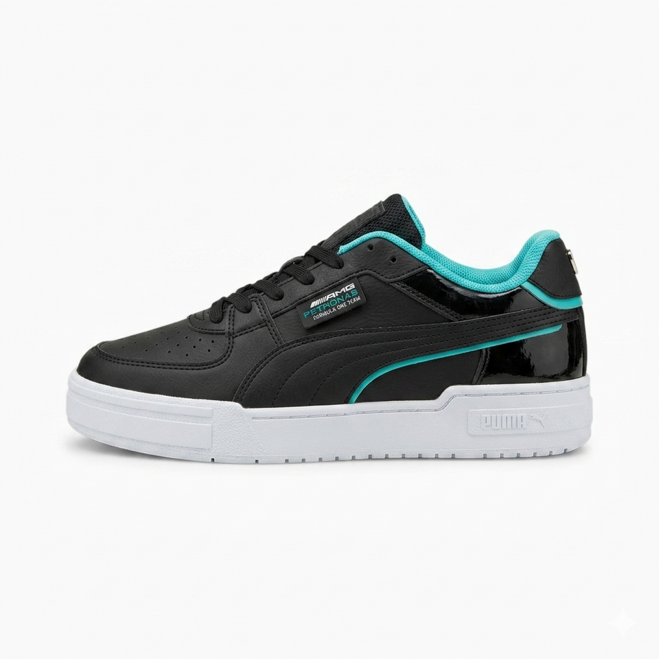 Tênis Puma Mercedes 2.0 – Preto/Verde Água