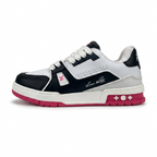 Tênis Louis Vuitton Trainer 54 Branco/Pink Premium
