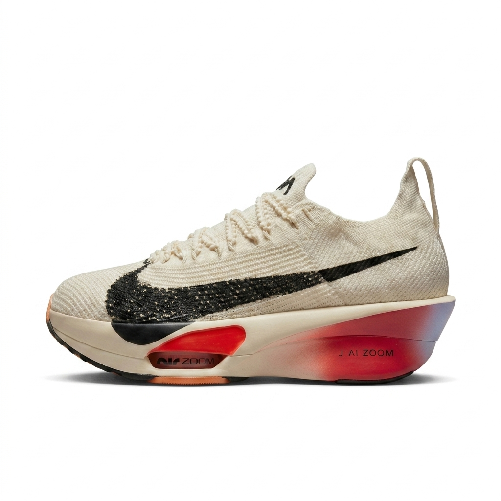 Tênis Nike Air Zoom Alphafly 3 – Off/Vermelho