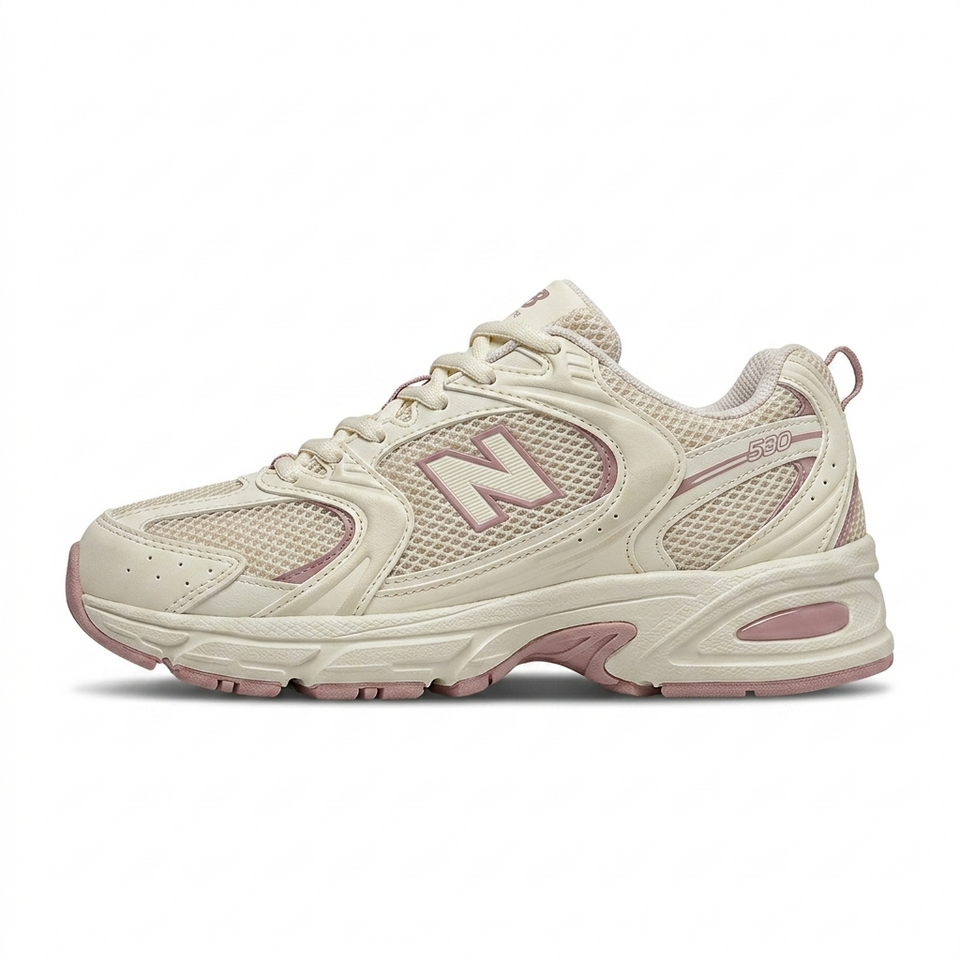 Tênis New Balance 530 Turbo – Bege/Rosa